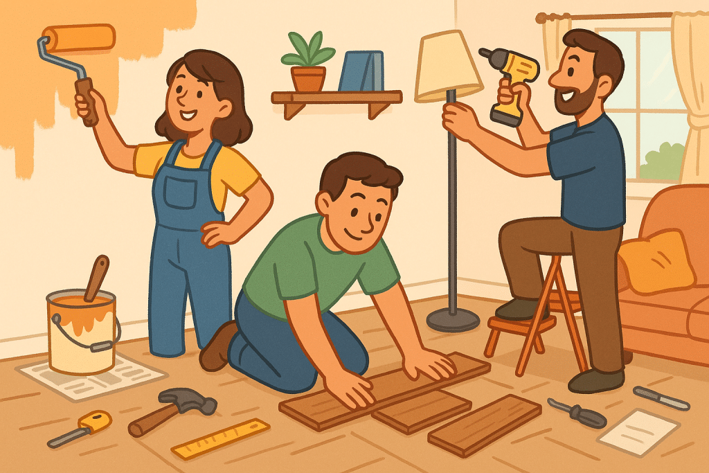 DIY home projects that enhance comfort