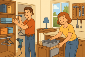 DIY projects that improve home functionality