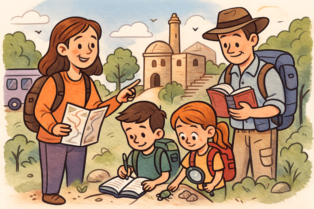 Family travel experiences that foster learning