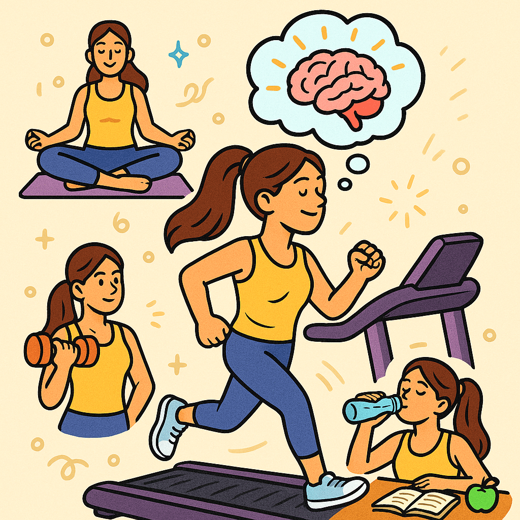 Fitness practices that improve mental clarity