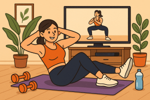 Fitness routines that are easy to follow at home