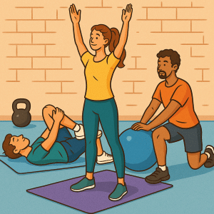 Fitness routines that improve posture and mobility
