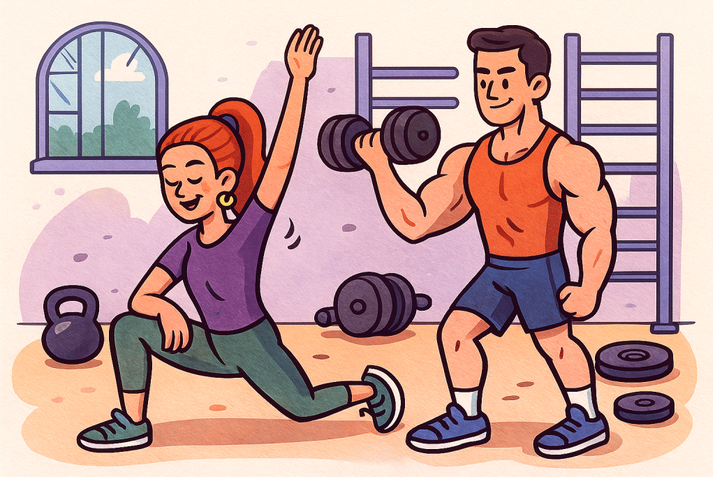 Fitness routines that improve strength and mobility