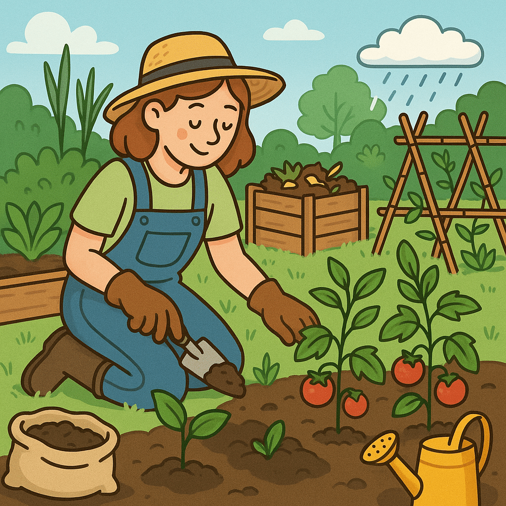 Gardening techniques that encourage sustainable growth