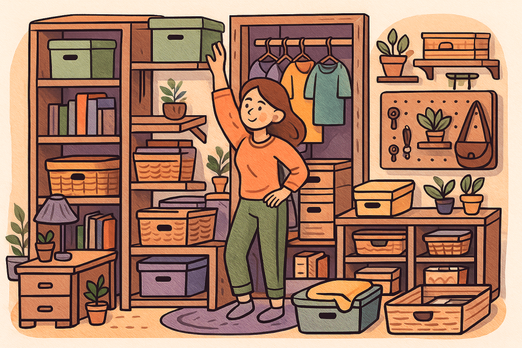 Interior organization hacks that maximize space