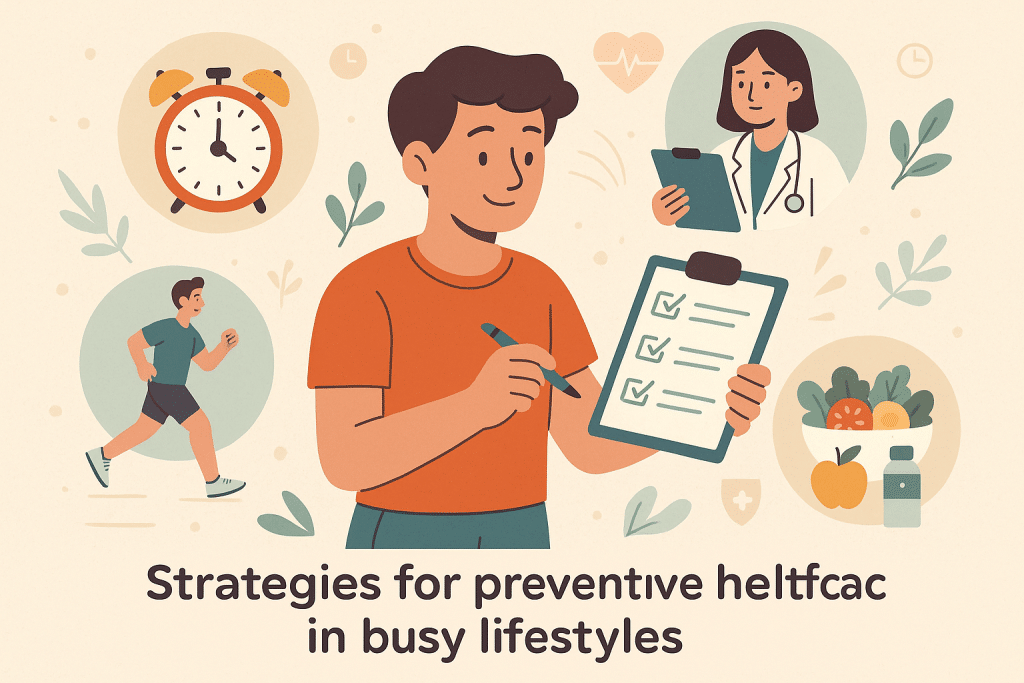 Preventive healthcare in busy lifestyles