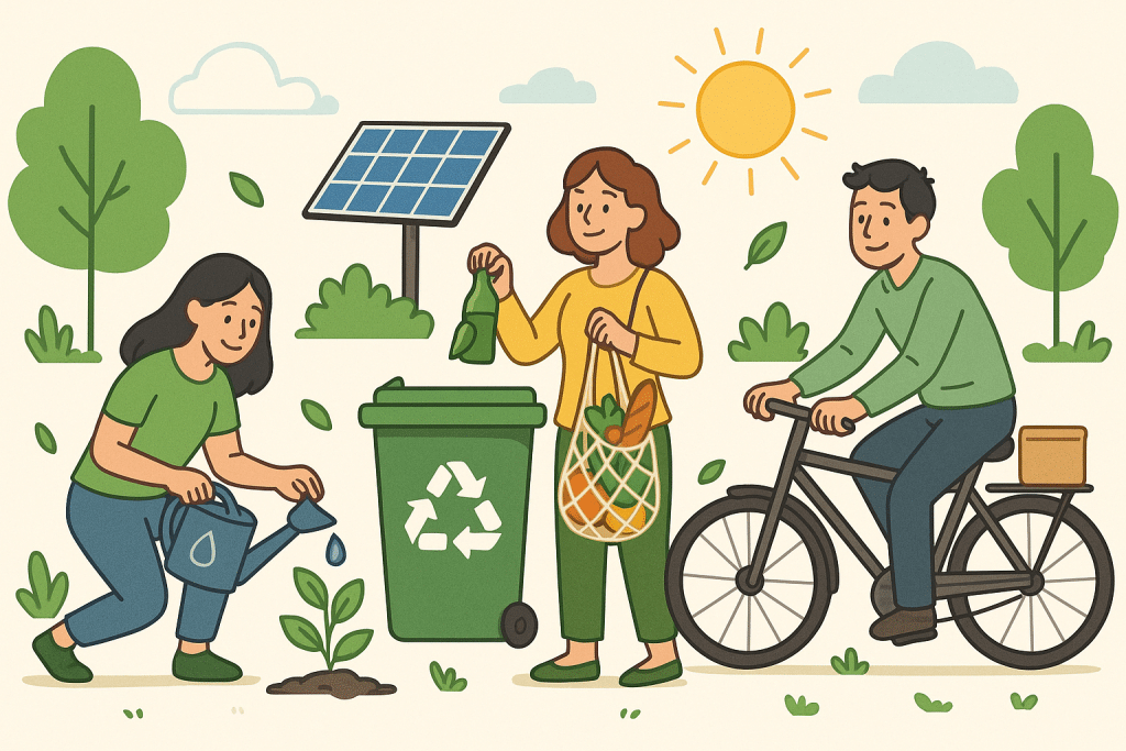 Ways to incorporate eco-friendly practices into daily life