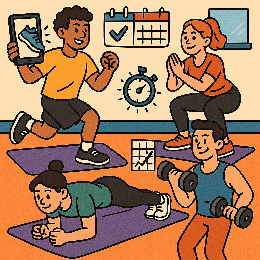 fitness challenges that encourage consistency