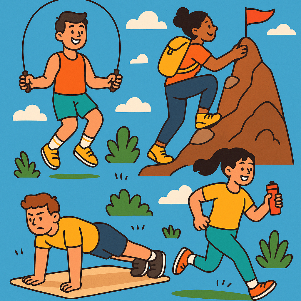 fitness challenges that encourage daily movement