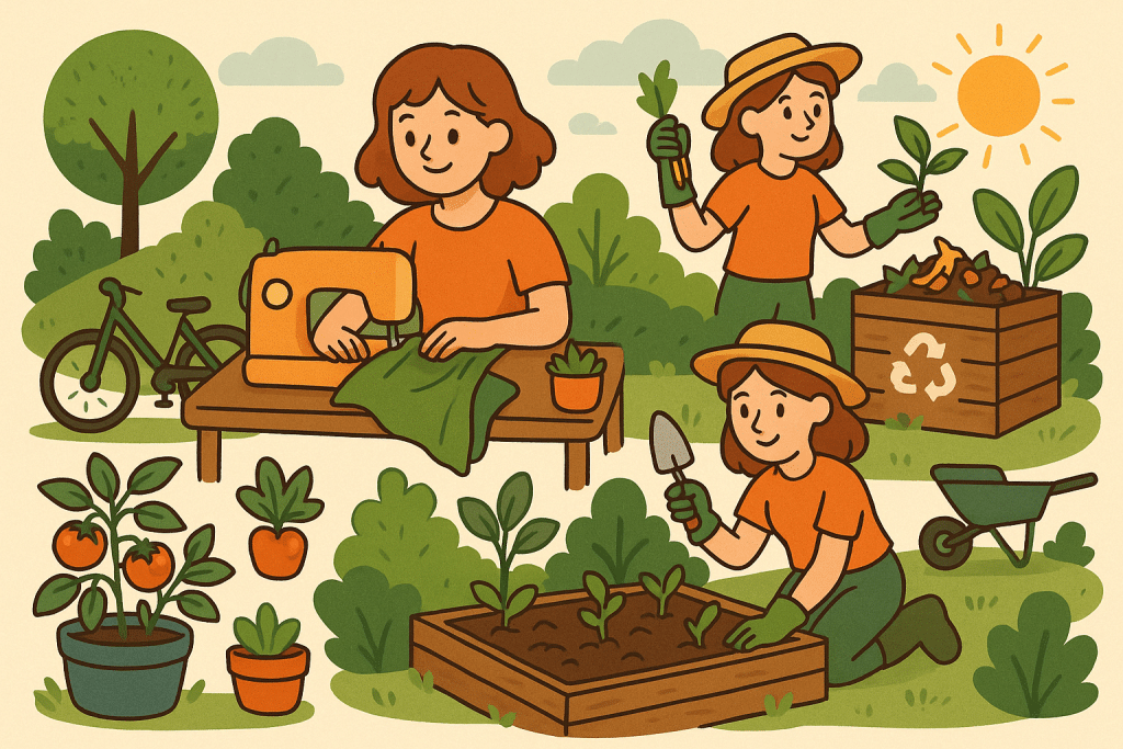 fun hobbies that encourage sustainable living