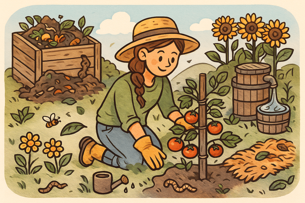 gardening techniques that support sustainable growth