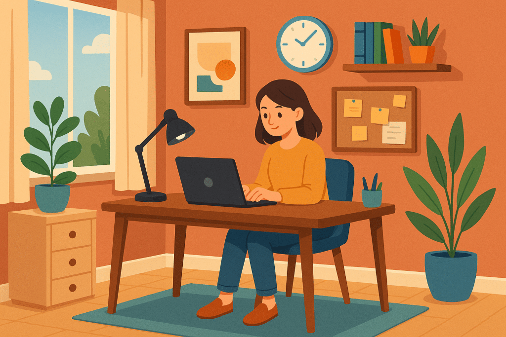 nterior decor ideas that enhance productivity