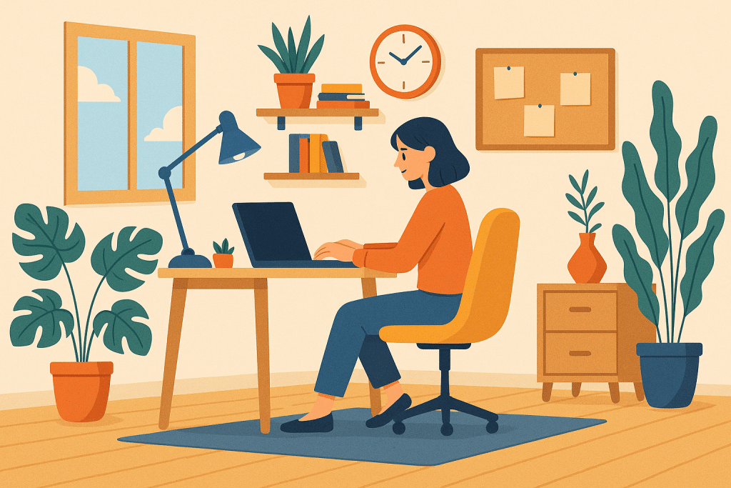 interior design trends that promote productivity and comfort