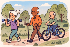 low‑intensity movement for healthy aging