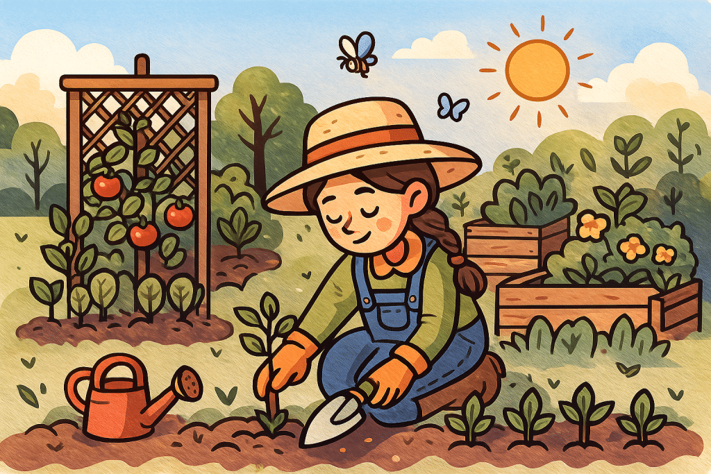 “seasonal growth gardening ideas”