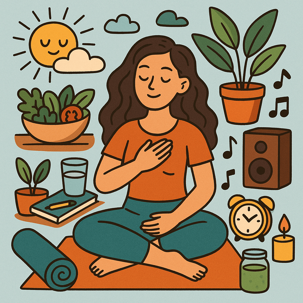 wellness routines that encourage mindful living